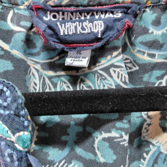 Johnny Was embroidered silk blendFrancisca blouse - Picture 4 of 15